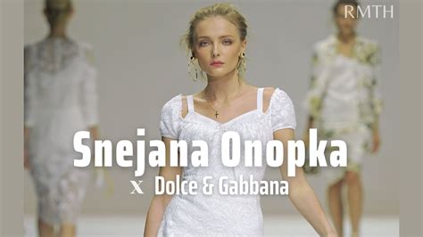 dolce gabbana snejana onopka|snejana onopka parents.